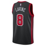 Maillot NBA Chicago Bulls Zach LaVine Nike 2023-24 City Edition Noir Swingman - Homme